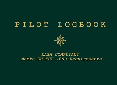 Pilot Logbook cover: EASA compliant, meets EU FCL .050 requirements